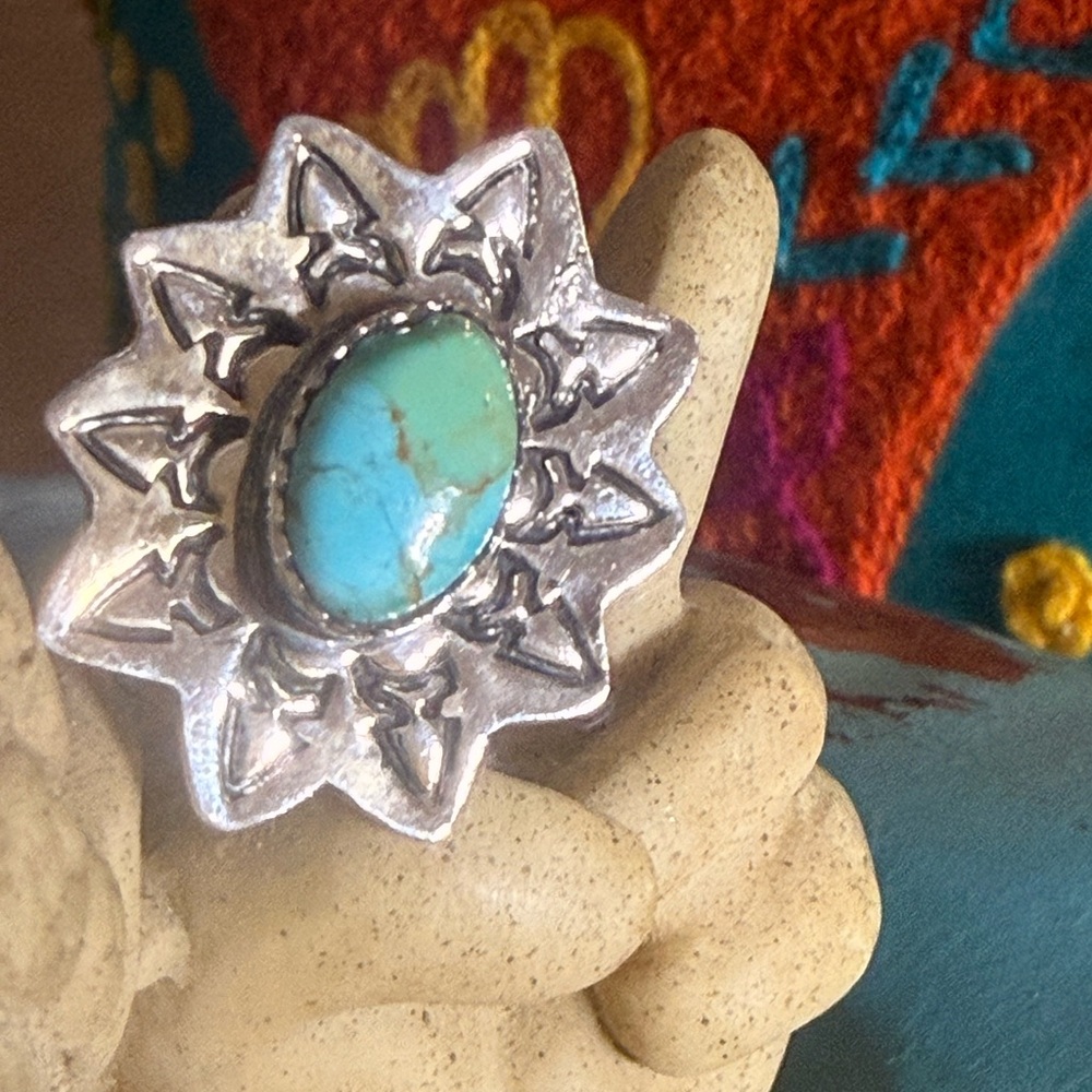 Beauty of Blue Turquoise, with Sterling Silver, is a Breathtaking Combination